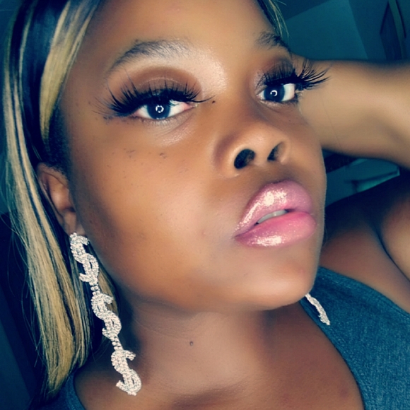 "Paid In Full" Drop Earrings - Picture 1 of 3